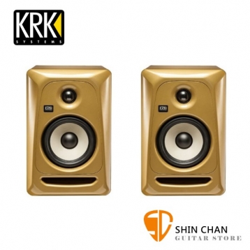 KRK RP5G3 5吋錄音室專用監聽喇叭 金色版 一對二顆【RP5G3WN-NA/ROKIT 5】