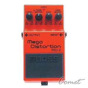 BOSS MD-2 重力破音效果器 【MD2/Mega Distortion/電吉他單顆效果器/五年保固】