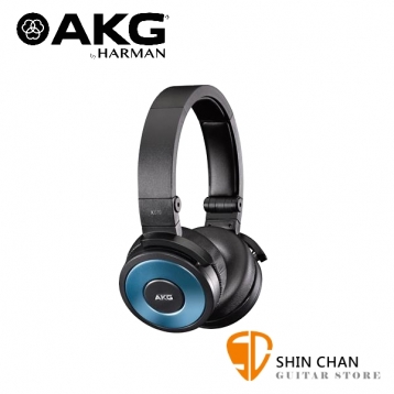 AKG K619 BLUE DJ系列高音質 耳罩式 線控耳機 iPod/iPhone/iPad相容【K-619】