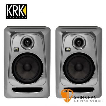 KRK RP5G3ES 5吋錄音室專用監聽喇叭 銀色 一對二顆【RP5G3ES-NA/ROKIT 5】