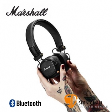 英國 Marshall Major III Bluetooth 藍芽耳罩式耳機 - 經典黑 MajorⅢ / 公司貨保固 藍牙