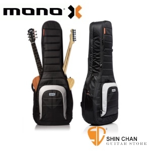 mono 琴袋 | 美國MONO M80 Dual 2A 新款/雙支吉他袋（一電/一木）吉他袋-軍事化防震防潑水 M80 2A-BLK