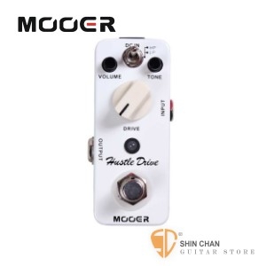 Mooer Hustle Drive 電子管失真效果器【Distortion Pedal】【Micro系列HD】