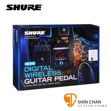 SHURE GLX-D 電吉他/貝斯 無線發射/接收器組 原廠公司貨 一年保固