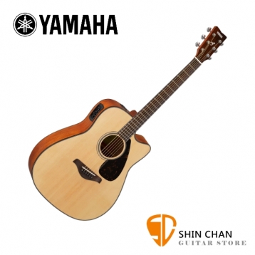 Yamaha 山葉 FGX800C 可插電單板民謠吉他 單板雲杉木面板/奧古曼木側背板 D桶身【木吉他】