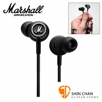 英國 Marshall Mode 智慧型手機專用耳機-耳塞式/耳道式（可線控/通話麥克風MIC）iPhone/Android