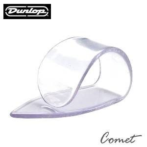 Dunlop 透明色拇指套 PICK 彈片（一組三個）Clear "D" Plastic Thumbpicks 【9035R/9035-R】