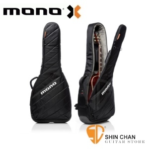 mono木吉他袋 | MONO M80 新款木吉他袋 Vertigo黑色-民謠吉他袋/軍事化防震防潑水 M80-VAD-BLK