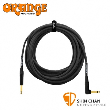 Orange ANIN-BL-30 30呎(9公尺) 一直頭一L頭 黑色 吉他/貝斯專用高傳真導線【電吉他/電貝斯/電民謠吉他/電子琴皆可用】