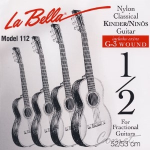 La Bella FG112 纏弦增強34吋古典吉他專用弦【古典弦專賣店/尼龍弦/FG-112】