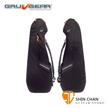 GruvGear SV-EG-BLK Sliver系列 電吉他琴袋【配色:內橘外黑】厚琴袋/琴袋/電吉他袋