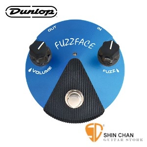 吉他效果器&#9658;Dunlop FFM1 迷你FUZZ破音效果器 (矽電晶體)【FFM-1/Silicon Fuzz Face Mini Distortion】
