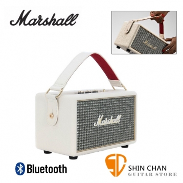 英國 Marshall Kilburn 攜帶式藍牙喇叭/復古經典音箱（奶油白/公司貨）藍芽喇叭