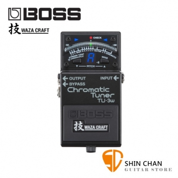 Boss TU-3W 半音階調音器【技Waza Craft/ Chromatic Tuner/TU3W/五年保固】