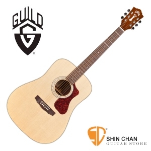 Guild吉他> 美國經典品牌 Guild D-140 標準D桶/全單板吉他（雲杉面板/非洲桃花心木側背板）附Guild原廠吉他袋/軟Case 總代理公司貨