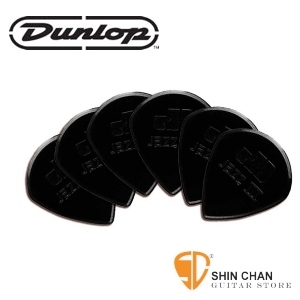 Dunlop Jazz III XL彈片Pick（六片組） 【47RXL/吉他專用/貝斯專用【47RXLN 紅色/ 47RXLS黑色】