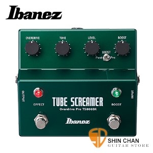 效果器 &#9658; Ibanez TS808DX 失真/增益效果器【Tube Screamer w/Booster】