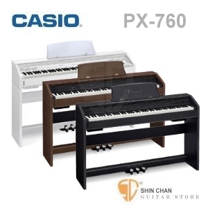 電鋼琴 ► CASIO 卡西歐 PX-760 88鍵 滑蓋式 數位 電鋼琴 另贈好禮【PX760】