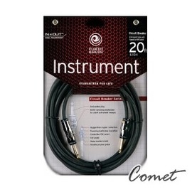 Planet Waves PW-AG-20 Circuit Breaker 頂級20呎導線-快拆開關頭(雙直頭)