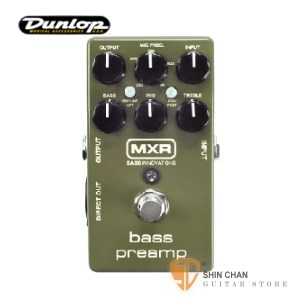 貝斯效果器 ► Dunlop M81 貝斯前級放大效果器【MXR Bass Preamp/M-81】