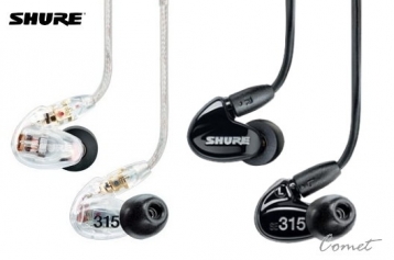Shure SE315 高級耳道式耳機 (公司貨) SE-315