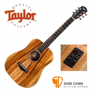Taylor小吉他 Baby Taylor BT-E KOA 全相思木 34吋 可插電 / 小吉他 旅行吉他 附 Baby Taylor 吉他袋 台灣公司貨