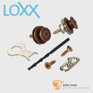 LOXX A-A-COPPER 木吉他安全背帶扣 德國製