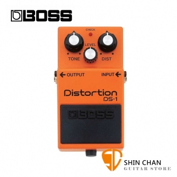 BOSS DS-1 失真效果器 【破音/過載/distortion / DS1/電吉他單顆效果器/五年保固】