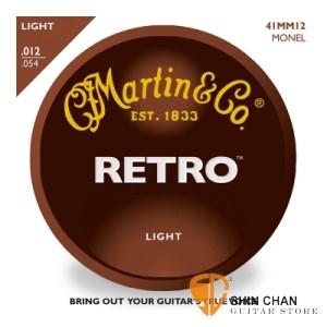 martin弦 &#9658; Martin MM12 Retro民謠吉他弦（0.12-0.54）【吉他弦專賣店/木吉他弦/MM-12/MM12/Retro】