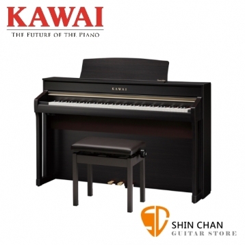 KAWAI 河合 CA78 88鍵數位鋼琴/電鋼琴 藍芽功能/原廠總代理一年保固（附贈琴椅、譜架、耳機、原廠保證書） CA-78