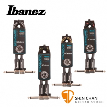 Ibanez SI07P WOVEN 編織紋路 短導線 0.7呎(21公分)【單顆效果器 專用 短導線/多色可選】