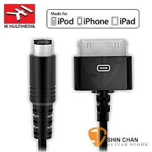 iRig台灣> iRig原廠線-蘋果30Pin線 30-pin to Mini-DIN 線 （IK Multimedia iRig  公司貨）