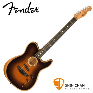 2019 NAMM Show 美國 Fender Acoustasonic Telecaster 次世代吉他 木吉他 / 電吉他 混合 Acoustic - Electric Guitar 美國製造 / 經典 tele 附贈 fender 原廠 吉他袋