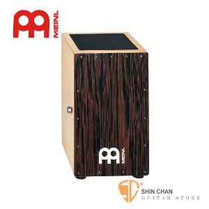 德國品牌MEINL-黑檀木 木箱鼓（Cajon）【型號:CAJ1EB-M】(另贈送木箱鼓可雙肩背專用厚袋)