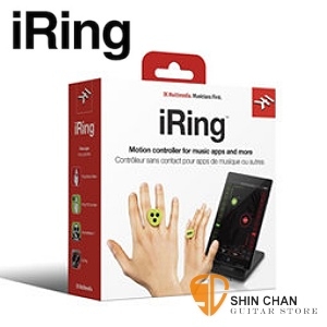 iRing 手勢控制器（Green綠色）專為iPhone/iPad/iPod設計/IK Multimedia 義大利製