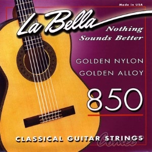 La Bella 850 中高張力-Tension 簽名專用古典吉他弦【La Bella古典弦專賣店/尼龍弦】