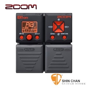 貝斯效果器> ZOOM B1on 貝斯專用綜合效果器 原廠公司貨 一年保固【Bass Effects Pedal】
