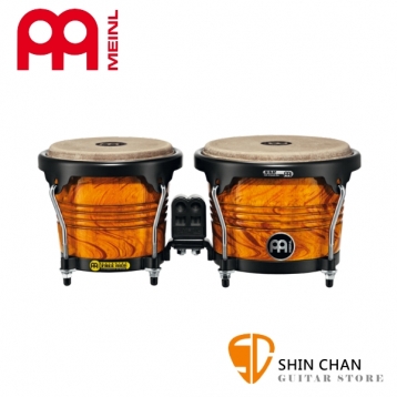 Meinl FWB190AF 暹羅橡木 邦哥鼓 Amber Flame Bongos 顏色:琥珀火焰【型號:FWB190 AF/打擊樂器/手鼓/bongo】