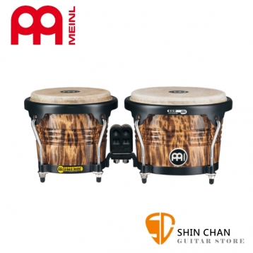 Meinl FWB190LB 暹羅橡木 邦哥鼓 Leopard Burl Bongos 顏色:豹紋樹瘤【型號:FWB190 LB/打擊樂器/手鼓/bongo】