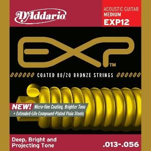 D'addario EXP12黃銅包覆民謠弦 (13-56)【DAddario/進口弦/EXP-12】