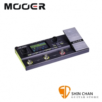 Mooer GE200 音箱模擬 綜合效果器 內建表情踏板、52秒LOOPER循環錄音/附變壓器【GE-200】