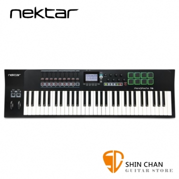 Nektar Panorama T6 主控鍵盤/MIDI鍵盤 61鍵/61key（原廠公司貨/一年保固）附打擊版功能