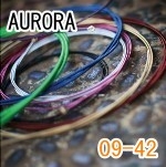 AURORA 美國進口橘色電吉他弦(09-42)【吉他弦專賣店/進口弦】