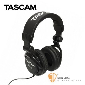 Tascam TH-02 專業監聽耳機 / 耳罩式耳機 TH02 台灣公司貨 / 媲美 SONY MDR-7506