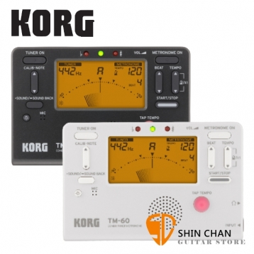 KORG TM60 全功能 冷光調音器 / 節拍器 TM-60 調音節拍器 - 小新樂器館 | 樂器購物官網,小新吉他館,創立於1999年 ...