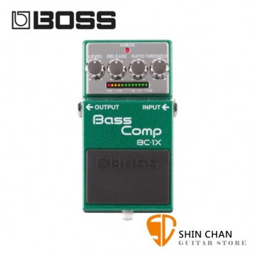BOSS BC-1X 貝斯壓縮效果器【Bass Comp/BC1X/五年保固】