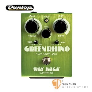 dunlop效果器 ► Dunlop WHE202 失真效果器【WHE-202/Green Rhino Overdrive】