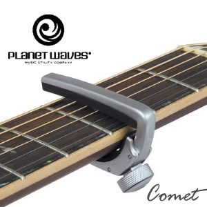 Planet Waves NS 弦鈕鎖定式移調夾 (民謠吉他專用/PW-CP-02) 黑/銀兩色