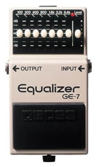 BOSS GE-7 等化效果器 【Equalizer/GE7/EQ/電吉他單顆效果器/五年保固】