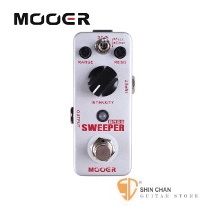 吉他效果器&#9658;Mooer Sweeper 貝斯濾波/法茲效果器【Bass Filter Pedal】【Micro系列SP】
